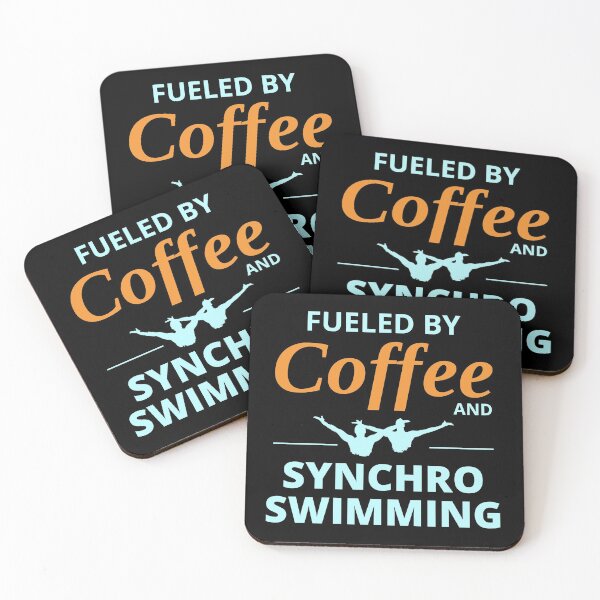 Item preview, Synchro Swim Synchronized Swimming Coffee designed and sold by CuteDesigns1.