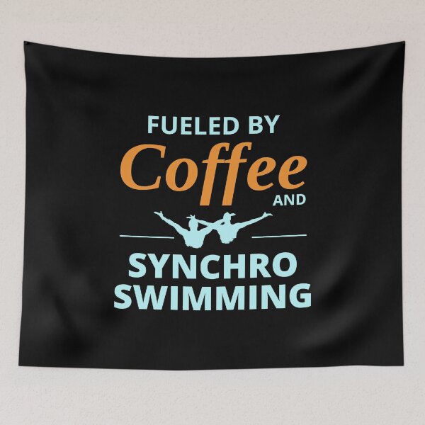 Item preview, Synchro Swim Synchronized Swimming Coffee designed and sold by CuteDesigns1.