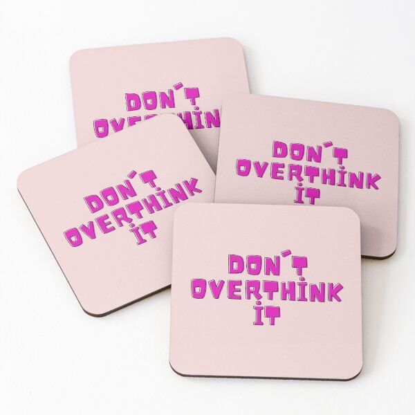 Item preview, overthinking alert printed designed and sold by littlegloryy.