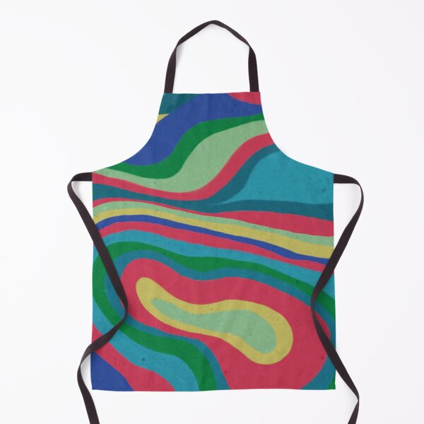 Item preview, Rainbow psychedelic colour swirls designed and sold by MOODU.