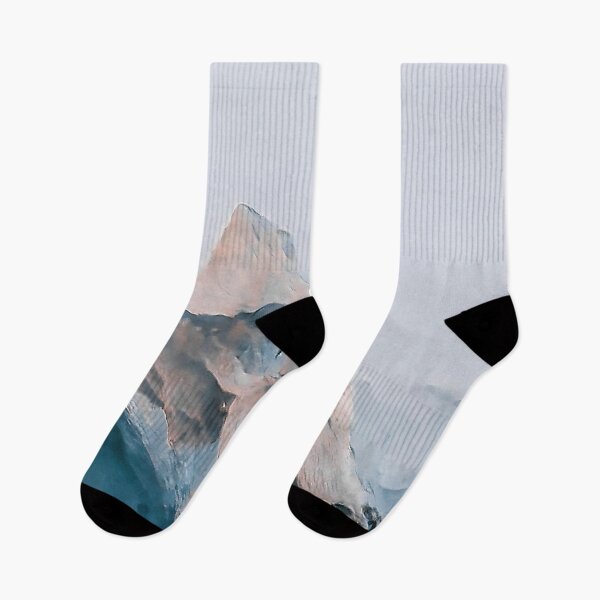 Item preview, Painterly glacial iceberg during sunset – Arctic Photography designed and sold by regnumsaturni.