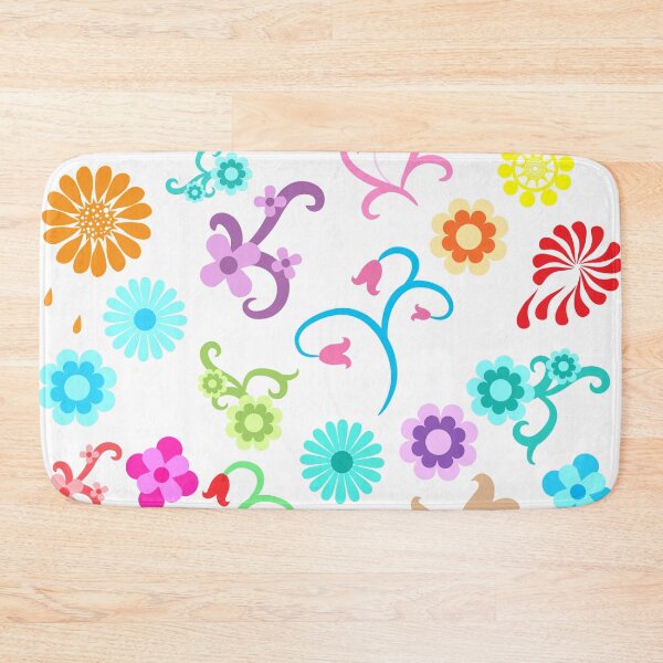 Item preview, Retro Flowers designed and sold by Petal & Paw.