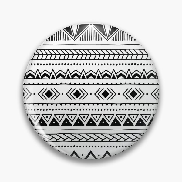 Item preview, Bohemian pattern black and white  designed and sold by halaalghareeb.