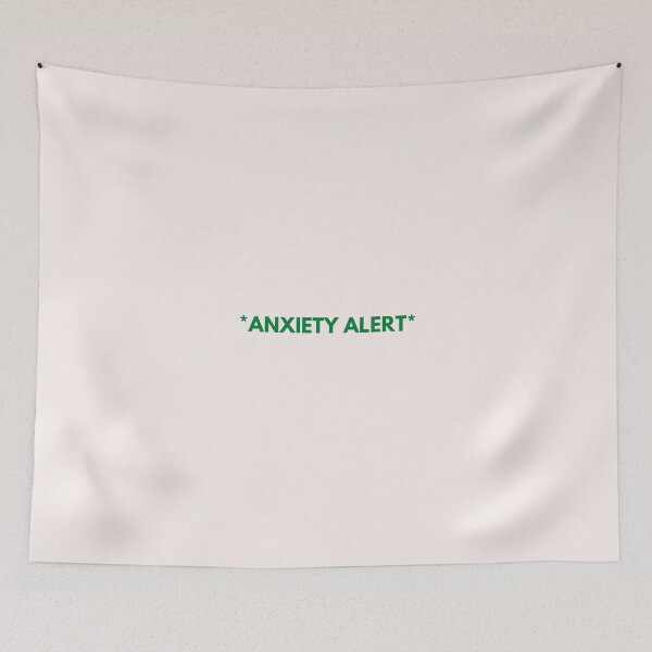 Item preview, anxiety alert print baku designed and sold by littlegloryy.