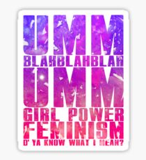 SPICE GIRLS/FEMINISM Sticker