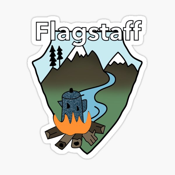 Item preview, Flagstaff Outdoor Campfire Arizona  designed and sold by PopCTravel.