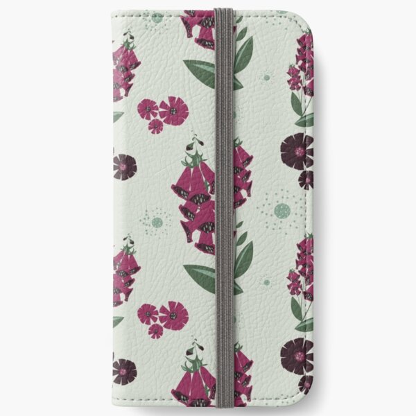 Foxgloves iPhone Wallet