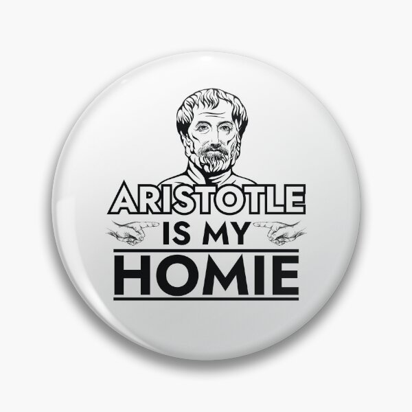Item preview, Aristotle Is My Homie Philosophy Gift designed and sold by The Junto Shop.