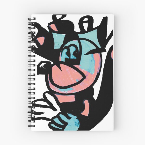 Item preview, Clapping monkey, BW, pink and blue designed and sold by Rone84.