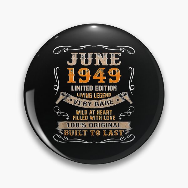 Item preview, 72nd Birthday Gift 72 Years Old Retro Vintage June 1949 designed and sold by BargerStore.