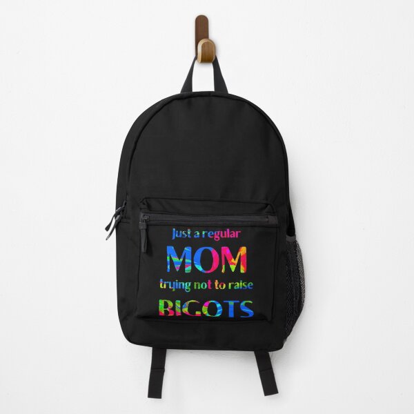 Item preview, Just a regular MOM trying not to raise bigots LGBT Pride Ally designed and sold by DesignsofNote.