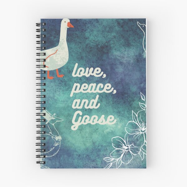 Item preview, Love, peace, and goose designed and sold by Lindsey Busch.