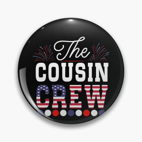 Artikelvorschau, Cousin Crew 4. Juli - Familie passende amerikanische Flagge / 4. Juli Geschenke entworfen und verkauft von Chamssou.