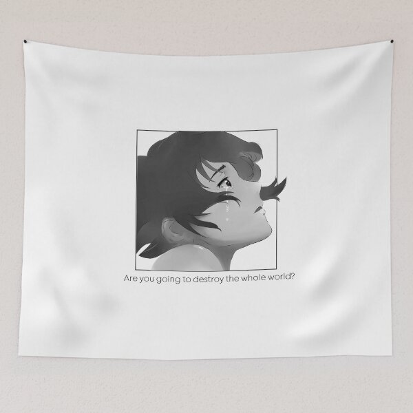 Item preview, Terror in Resonance Zankyou no Terror Lisa Twelve Bike Sad Love Scene Anime Aesthetic designed and sold by notanotherif.