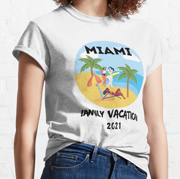 Family Vacation 2021 ,Cute summer design for vacation Classic T-Shirt