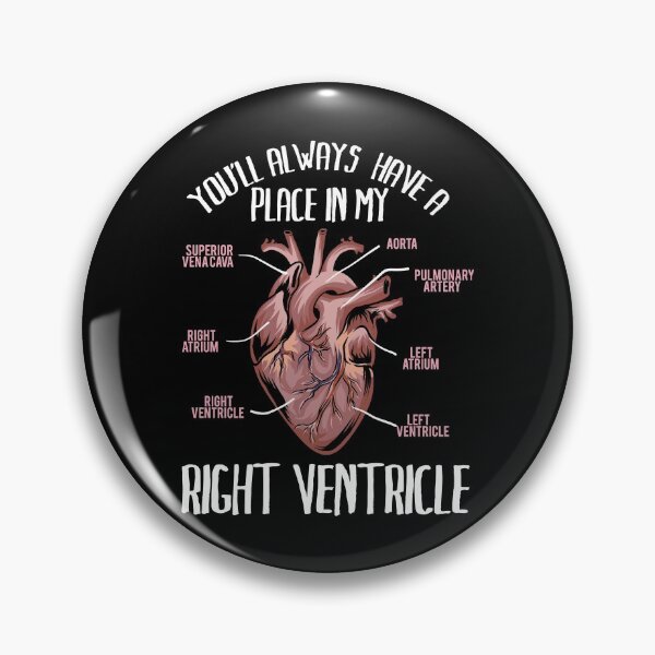 Item preview, You'll always have a place in my right ventricle designed and sold by shirtbubble.