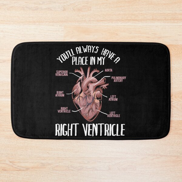 Item preview, You'll always have a place in my right ventricle designed and sold by shirtbubble.