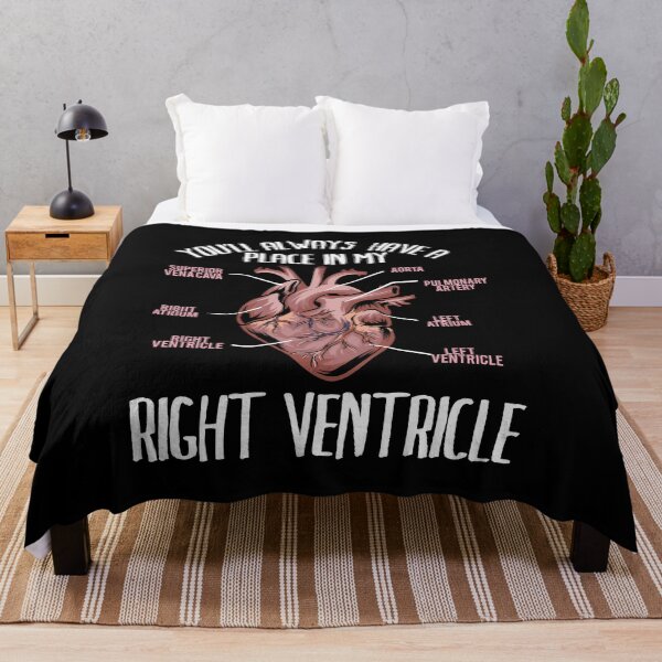 Item preview, You'll always have a place in my right ventricle designed and sold by shirtbubble.