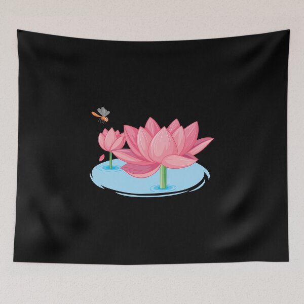 Item preview, Lotus and Dragon fly designed and sold by DopeDesign111.
