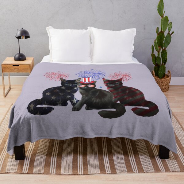 Item preview, Black Cat 4th Of July designed and sold by WeAreUSA.