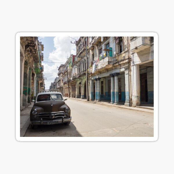 Kuba - Oldtimer - Havanna Sticker