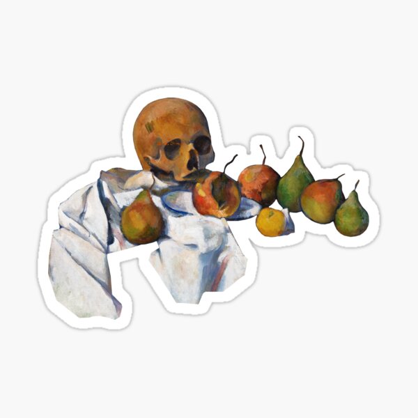 Item preview, Paul Cézanne - Still Life with Skull designed and sold by elinaarbidane.