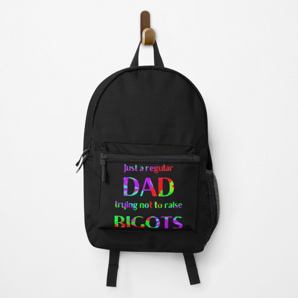 Item preview, Just a regular DAD trying not to raise bigots LGBT Pride Ally designed and sold by DesignsofNote.