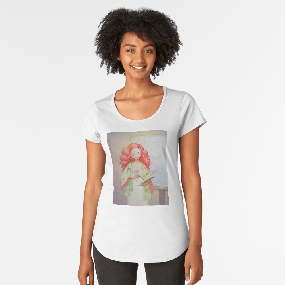 Item preview, Premium Scoop T-Shirt designed and sold by 3WishStudios.