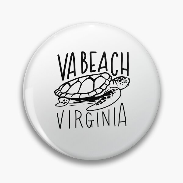 Artikelvorschau, VA Beach Sea Turtle entworfen und verkauft von HalpinDesign.
