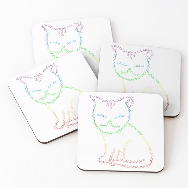 Item preview, The colorful cat designed and sold by Deephuman.