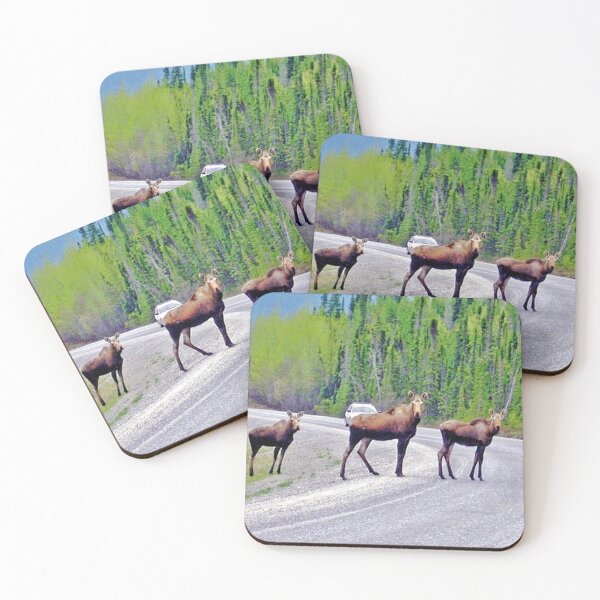 Item preview, Magnificent Moose on Alaska Highway designed and sold by Diane Owens.
