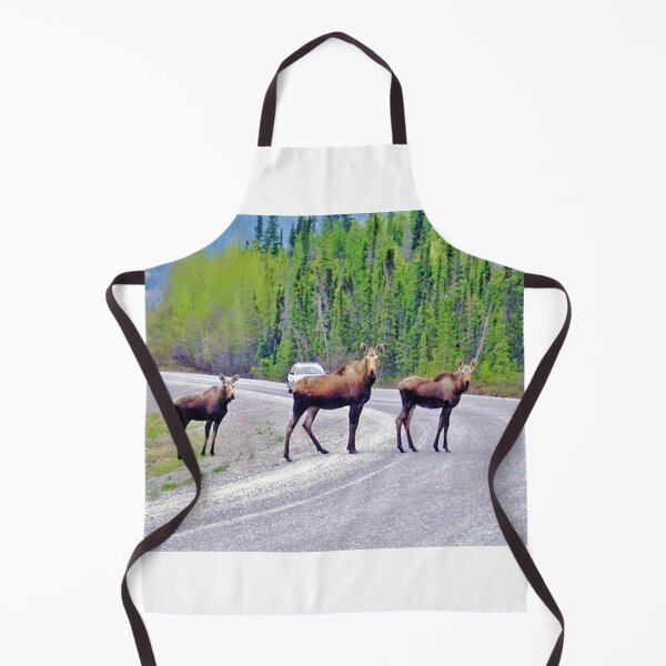 Item preview, Magnificent Moose on Alaska Highway designed and sold by Diane Owens.