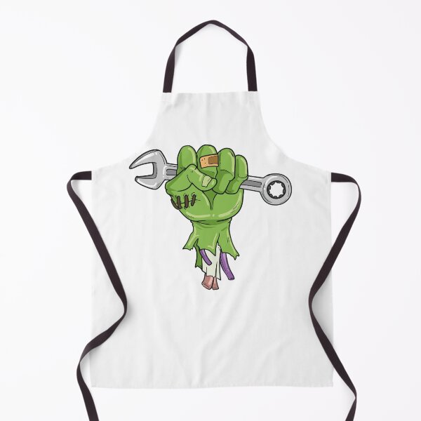 Item preview, Mechanic Tools Wrench Zombie Halloween designed and sold by shirtbubble.