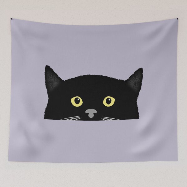 Item preview, Black Cat Peaking designed and sold by WeAreUSA.