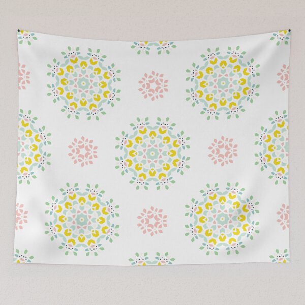 Item preview, Modern Flower Pattern Artwork 04 Color 01 designed and sold by Stefanie Boike.