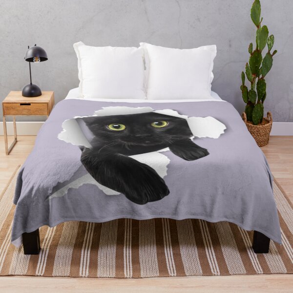 Item preview, Black Cat Torn  designed and sold by WeAreUSA.