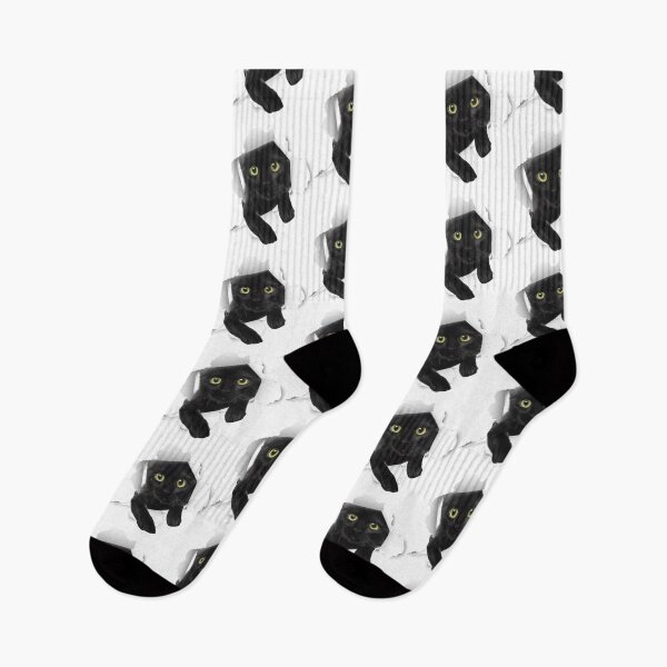 Item preview, Gato negro rasgado designed and sold by WeAreUSA.
