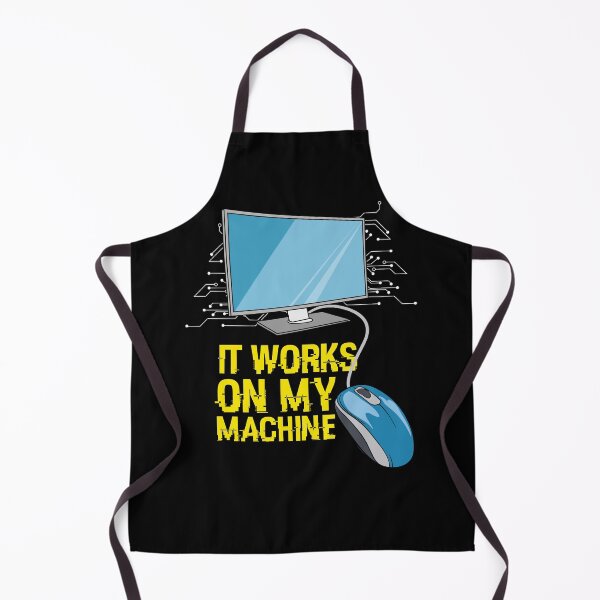 Item preview, It works on my Machine - Funny Programming designed and sold by shirtbubble.