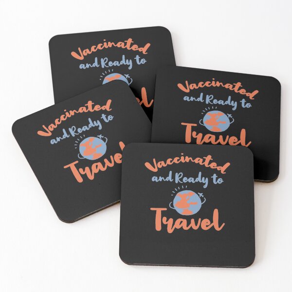 Item preview, Vaccinated And Ready To Travel designed and sold by JoyfulGate.