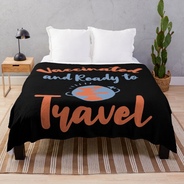 Item preview, Vaccinated And Ready To Travel designed and sold by JoyfulGate.