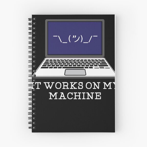 Item preview, It works on my Machine - Funny Coder designed and sold by shirtbubble.
