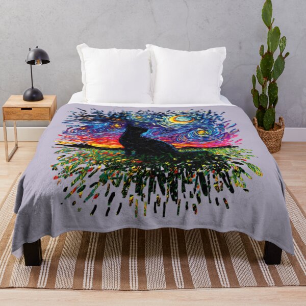 Item preview, Black Cat Night designed and sold by WeAreUSA.
