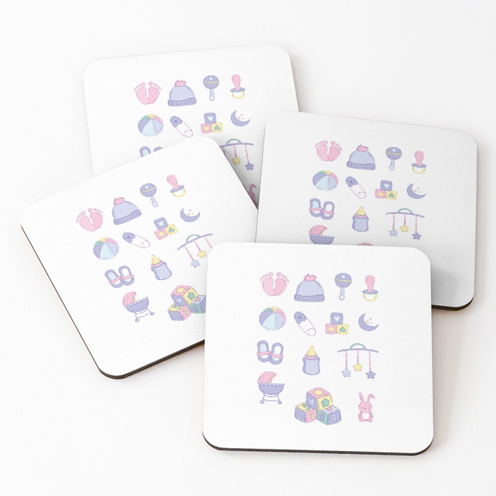 Item preview, Coasters (Set of 4) designed and sold by Rabia01.