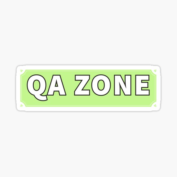 Item preview, QA ZONE designed and sold by ProtonProject.