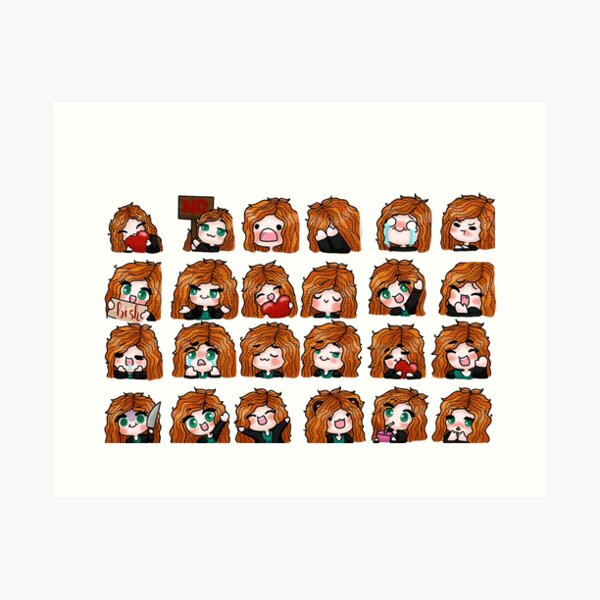 Twitch Emoticons Wall Art Redbubble