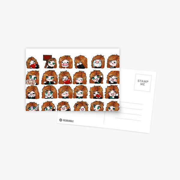 Twitch Emoticons Stationery Redbubble