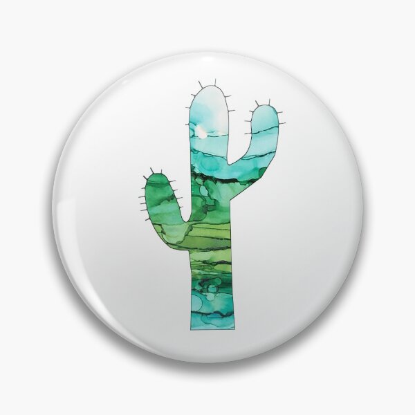 Artikelvorschau, Alkohol Tinte Saguaro Kaktus entworfen und verkauft von kimberlykalil.