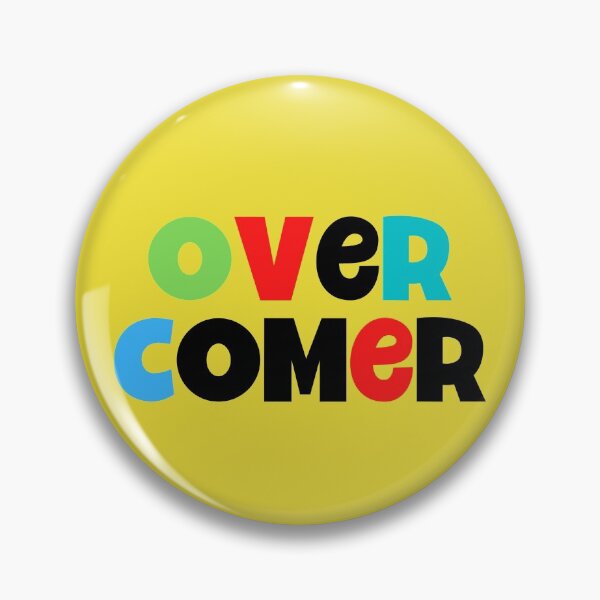 Item preview, Overcomer colored text design designed and sold by seelya83.