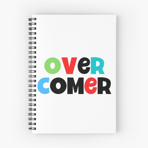 Item preview, Overcomer colored text design designed and sold by seelya83.