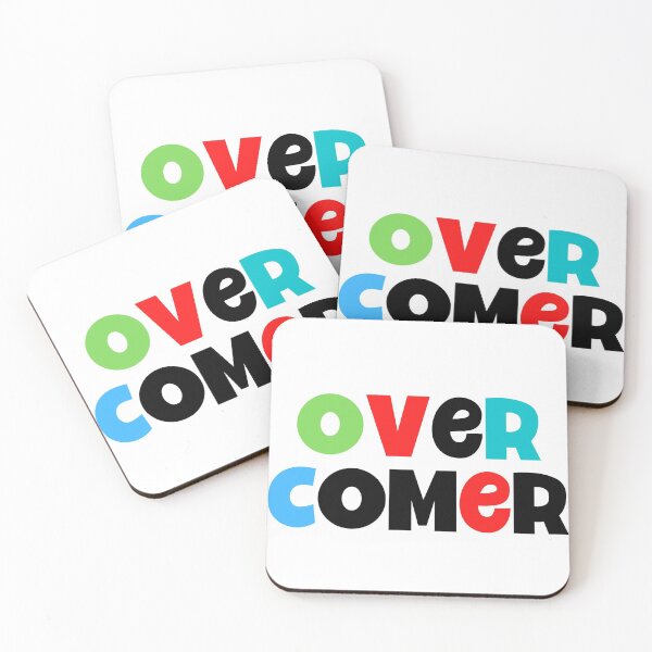 Item preview, Overcomer colored text design designed and sold by seelya83.